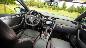 skoda Octavia RS интерьер